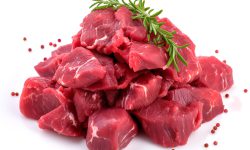 fresh-ground-venison-isolated-white-background